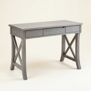 Moss Dell Writing Desk - Gray (synthetic illustration; no displayed measurements)