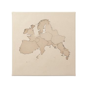 Karte Von Europa , 1837 By Heinrich Berghaus Graphic Art On Wrapped Canvas