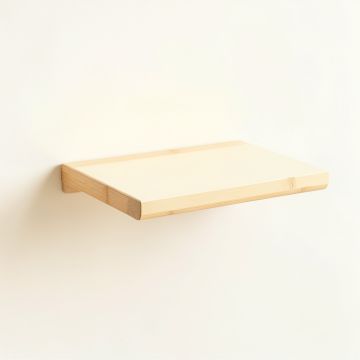 Stone Crossing Wall-Mounted Cat Perch - Cream (synthetic illustration; no displayed measurements)