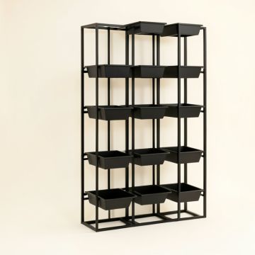 Field Arc Empty Vertical Garden Frame (synthetic illustration; no displayed measurements)