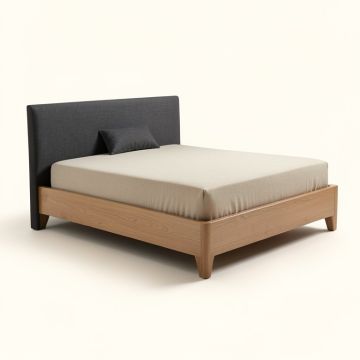 Mcmaster Upholstered Low Profile Standard Bed (synthetic illustration; no displayed measurements)