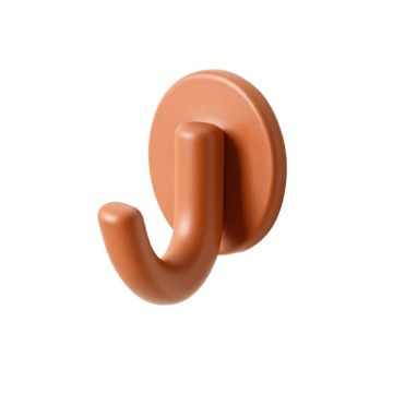 Elm Bend Wall-Mounted Robe Hook - Terracotta