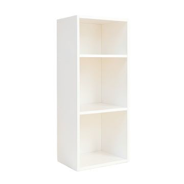 Olive Crossing Narrow Cubby Tower - White