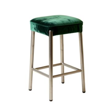 Carreiro Velvet Counter 26 '' Bar Stool