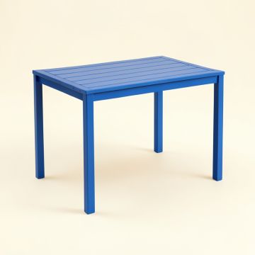 Sage Crossing Patio Table - Blue (synthetic illustration; no displayed measurements)