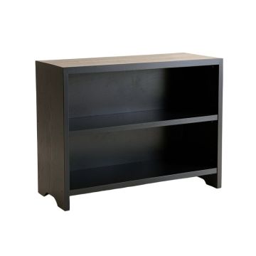Spruce Arc Low Bookcase - Black