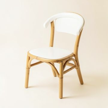 Bay Bridge Small Chair - White (synthetic illustration; no displayed measurements)