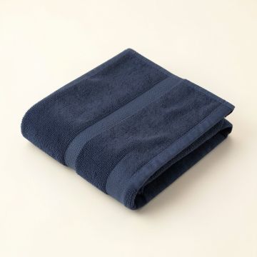 River Bluff Bath Towel - Navy (synthetic illustration; no displayed measurements)