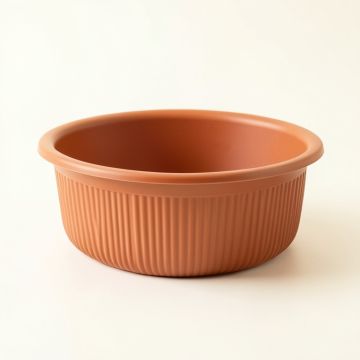 Rowan Bluff Empty Storage Basket - Terracotta (synthetic illustration; no displayed measurements)