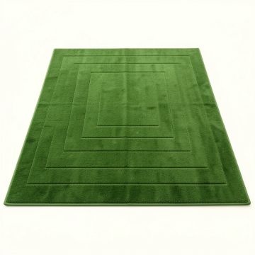 Cedar Bridge Rectangular Outdoor Rug - Green (synthetic illustration; no displayed measurements)