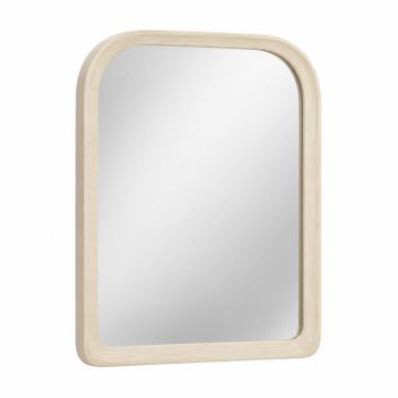 Rowan Arc Framed Wall Mirror - Cream