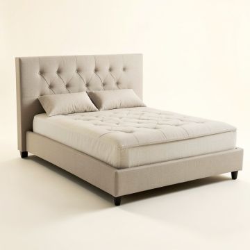 Covino Twin Tufted Upholstered Platform Bed (synthetic illustration; no displayed measurements)