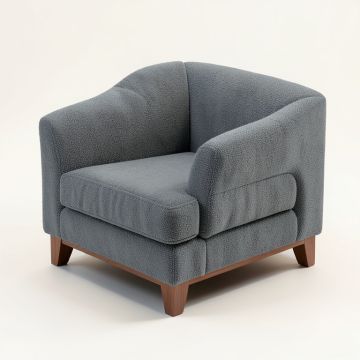 Peele 75 '' Chenille Recessed Arm Loveseat (synthetic illustration; no displayed measurements)