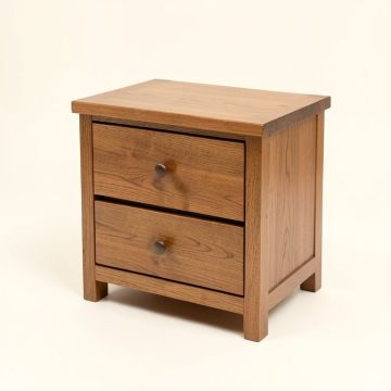 Westhampton 2 - Drawer Solid Wood Nightstand (synthetic illustration; no displayed measurements)