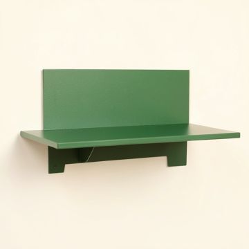 Cove Bridge Wall-Mounted Shelf - Green (synthetic illustration; no displayed measurements)