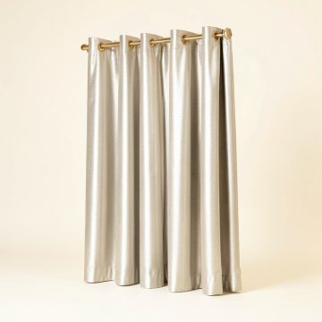 Onecre Solid Blackout Thermal Grommet Single Curtain Panel (synthetic illustration; no displayed measurements)