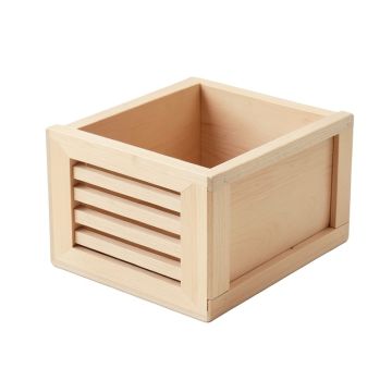 Clay Field Empty Furniture-Style Litter Enclosure - Beige