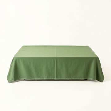Meadow Falls Flat Bed Sheet - Green (synthetic illustration; no displayed measurements)