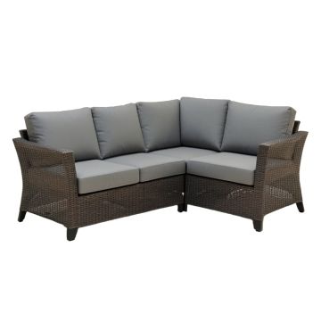 Outdoor 2 Piece Sofa Seating Group With Cushions