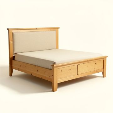 Acamar Upholstered Standard Bed (synthetic illustration; no displayed measurements)