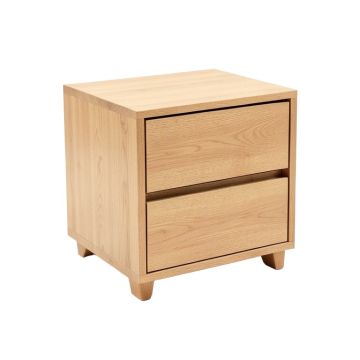Arun 2 - Drawer Nightstand In Light Brown