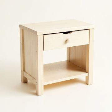 River Brook Nightstand - Ivory (synthetic illustration; no displayed measurements)