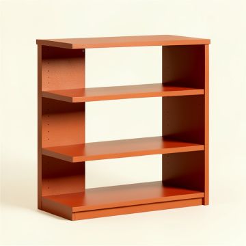 Bay Bend Desktop Shelving Unit - Terracotta (synthetic illustration; no displayed measurements)