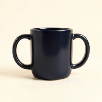 Briar Bluff Ceramic Mug - Navy (synthetic illustration; no displayed measurements)