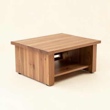 Lancefield Solid Wood Coffee Table With Storage (synthetic illustration; no displayed measurements)