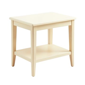 Willow Bridge Side Table - Cream