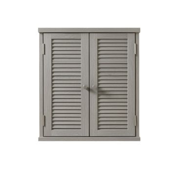 Cedar Bluff Wall-Mounted Laundry Cabinet - Gray