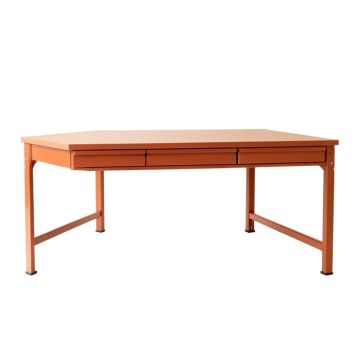Maple Canyon Empty Workshop Workbench - Terracotta