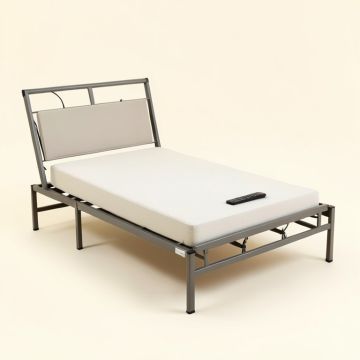 Adjustable Head Bed With Remote (synthetic illustration; no displayed measurements)