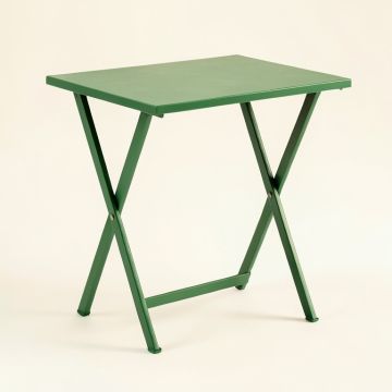 Moss Bridge Compact Balcony Table - Green (synthetic illustration; no displayed measurements)