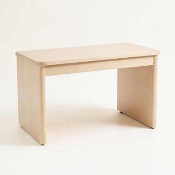 Meadow Edge Writing Desk - Beige (synthetic illustration; no displayed measurements)