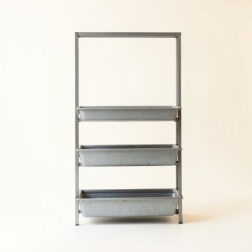 Lake Canyon Empty Vertical Garden Frame - Gray (synthetic illustration; no displayed measurements)
