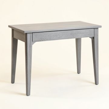 Slate Bend Writing Desk - Gray (synthetic illustration; no displayed measurements)
