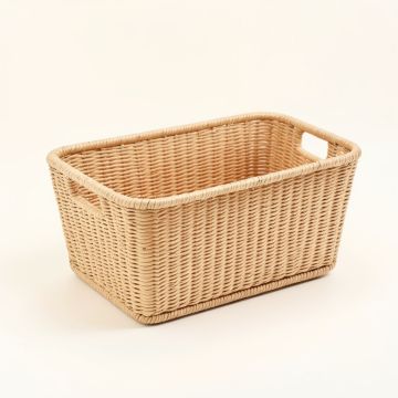 Aspen Bluff Empty Storage Basket - Beige (synthetic illustration; no displayed measurements)