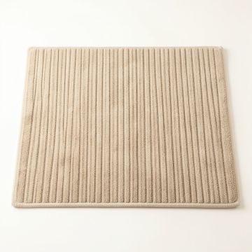 Hill Dale Bath Mat - Beige (synthetic illustration; no displayed measurements)