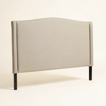 Claringbold Upholstered Wingback Headboard (synthetic illustration; no displayed measurements)