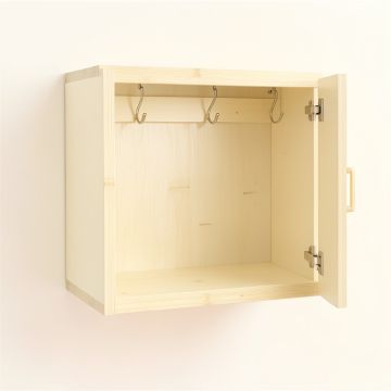 Alder Bend Empty Mug-Storage Cabinet Insert - Ivory (synthetic illustration; no displayed measurements)