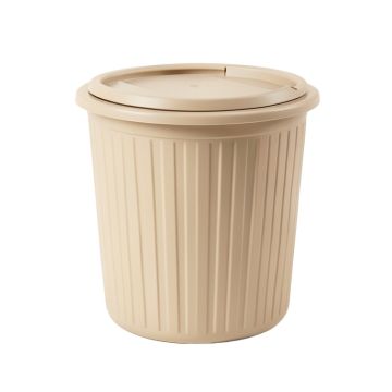 Reed Branch Closed Garden Compost Bin - Beige