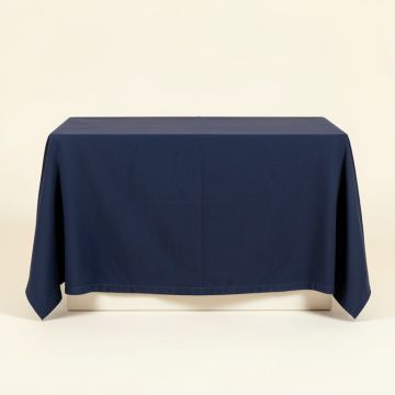 Flint Crossing Flat Bed Sheet - Navy (synthetic illustration; no displayed measurements)