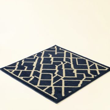 Shelbina Geometric Navy Area Rug (synthetic illustration; no displayed measurements)