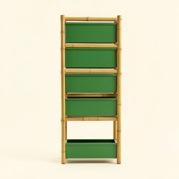 Hazel Bridge Empty Vertical Garden Frame - Green (synthetic illustration; no displayed measurements)