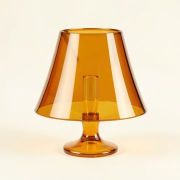 Glass Empire Lamp Shade ( Clip On ) (synthetic illustration; no displayed measurements)