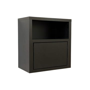 River Crossing Wall-Mounted Entry Cabinet - Black