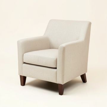 Lemelle Linen Upholstered Parsons Chair (synthetic illustration; no displayed measurements)