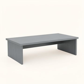 Fern Bend Desktop Monitor Riser - Gray (synthetic illustration; no displayed measurements)