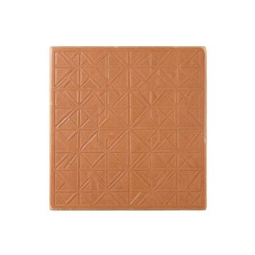 Clay Bend Uninstalled Square Decorative Tile - Terracotta